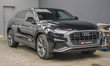 Полная оклейка и детейлинг Audi Q8 в Топ Тюнинг Москва