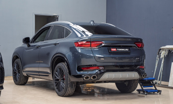 Установка системы THOR 2.0  – активный электронный выхлоп для Knewstar 001