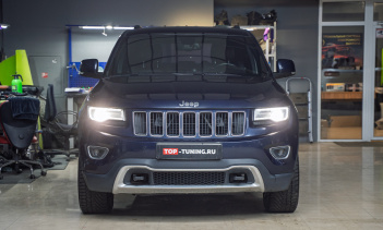 Установка bi-LED линз Prisma + новые стекла в фары Jeep Grand Cherokee WK2