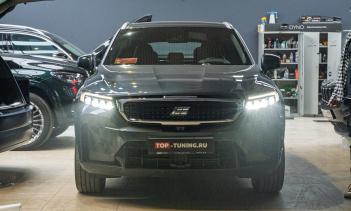 110081 Замена линз, полировка и оклейка фар Knewstar 001