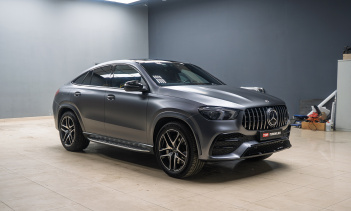 110184 Оклейка всего кузова в сатиновый полиуретан для Mercedes-Benz GLE53 AMG