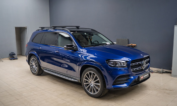 Полная оклейка кузова + монтаж умного видеорегстратора G-NET Mercedes GLS X167