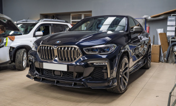 Тюнинг обвеса + химчистка салона BMW X6 G06 