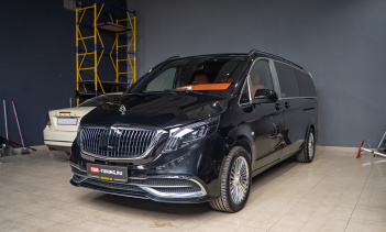 Конверсия Mercedes-Benz Vito в стиле Maybach – комфорт и премиум