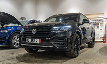 Защита всего кузова + доводчики в двери Volkswagen Touareg III из Германии