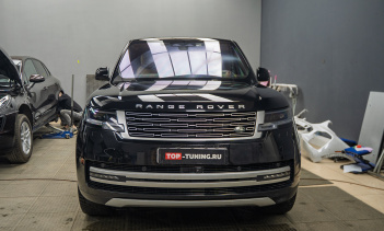 110992 Оклейка лобового стекла Land Rover Range Rover 2021+ против сколов и царапин