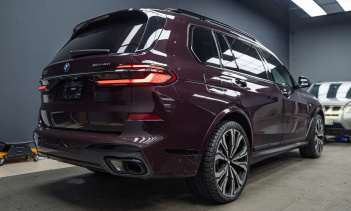 Переделка задних фонарей нового BMW X7 G07 из США под европейский поворотник