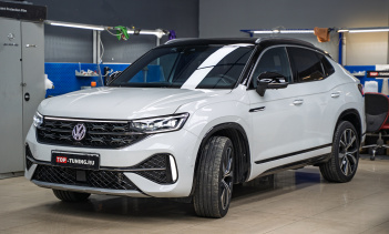 Защитные сетки-фильтры в бампер и радиатор Volkswagen Tayron X