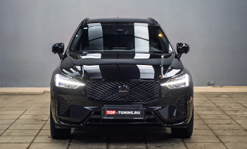 Оклейка кузова нового Volvo XC60 против сколов и царапин + установка доводчиков