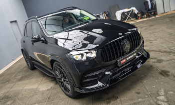 111291 Монтаж электронного выхлопа THOR 2.0 + ECHO для Mercedes-Benz GLE V167