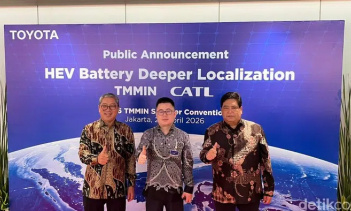 Toyota Motor Manufacturing Indonesia (TMMIN) заключила партнёрское соглашение с китайским производителем аккумуляторов CATL о налаживании производства батарей в Индонезии, сообщают местные СМИ