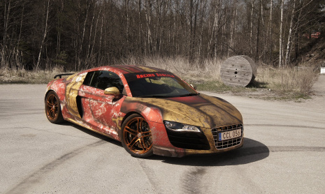Ржавый Audi R8 V10 от Skepple