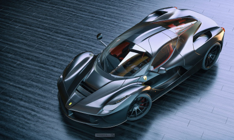 Воображаемый Ferrari LaFerrari Spyder