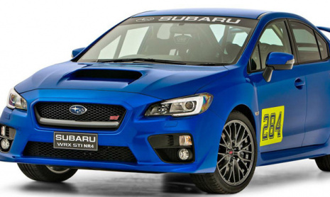 Subaru WRX STI NR4 - более спортивный и агрессивный