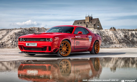 Prior Design представил очень агрессивный Dodge Challenger Hellcat