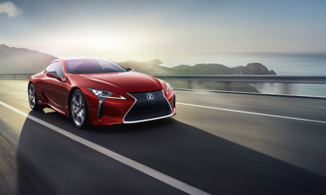 Lexus опубликовал детали 2018 Lexus LC500