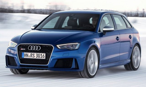 Видео тизер Audi RS3 в холодной и снежной Финляндии