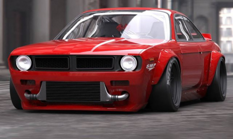 Rocket Bunny сделал из Nissan 240SX Plymouth Barracuda
