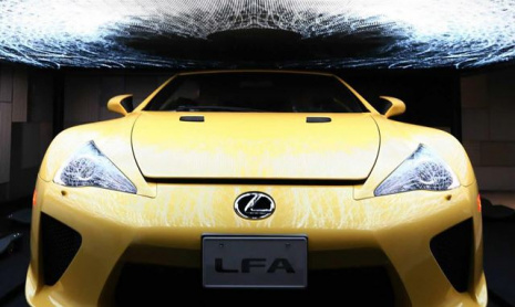 Lexus LFA Roadster Concept представлен в Токио