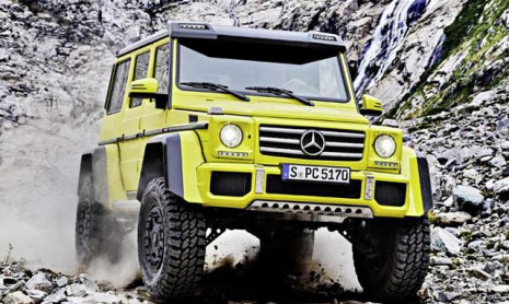 Mercedes-Benz G 500 4x4 Squared - 6х6 минус один мост