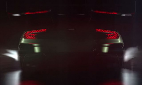 Aston Martin выпустил еще один тизер Vulcan