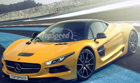 Будет ли будущий гиперкар Mercedes AMG выглядеть так?
