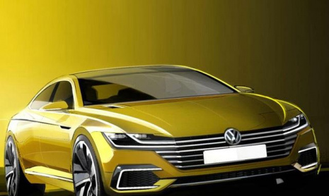 Volkswagen выпустил тизер Sport Coupe Concept GTE