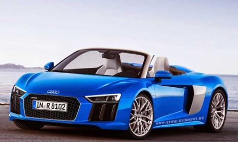 Рендер Audi R8 Spyder от X-Tomi Design