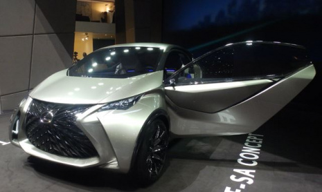 Концепт Lexus LF-SA выглядит лучше в металле