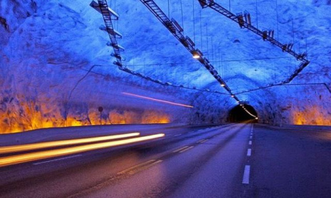 Самые красивые автомобильные тоннели в мире