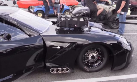 3500 л.с. Сorvette C7 - новый король дрэг-рэйсинга