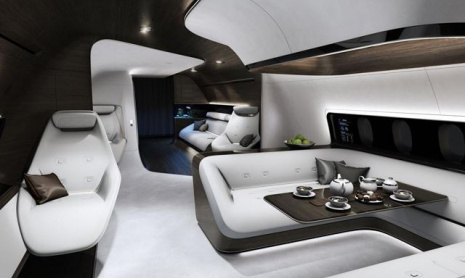 Mercedes спроектировал кабину самолета