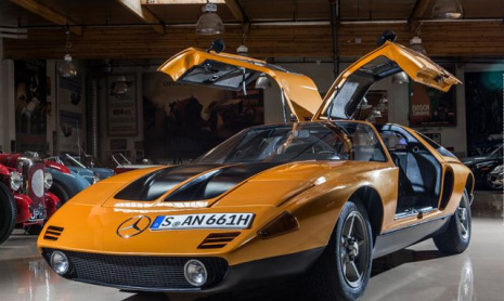 Знаменитый Mercedes-Benz C-111 1970-х