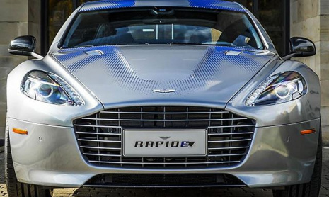 Aston Martin представил 1000-сильный электро кар Rapide Concept в Лондоне