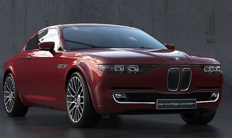 Ретро концепт BMW идеально сочетает старое и новое