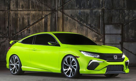 Новый Civic Coupe дебютирует в Лос-Анджелесе