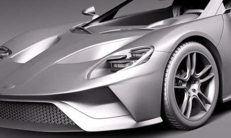 Ford предлагает напечатать на 3D-принтере новый 2017 GT