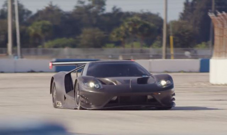 Невероятный 2017 Ford GT в новом видео