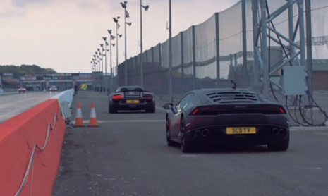 Lamborghini Huracan побил 918 Spyder в гонке на четверть мили