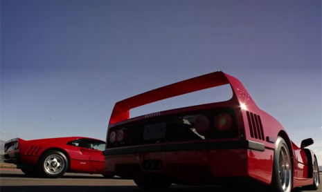 Ferrari 288 GTO против F40 против F50 против Enzo против LaFerrari  - это не обычная драг-гонка