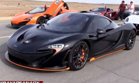 Честная ли это гонка - McLaren P1 против 650S?