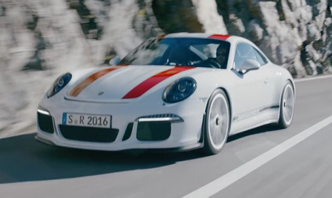 Porsche 911R - лучший спортивный автомобиль