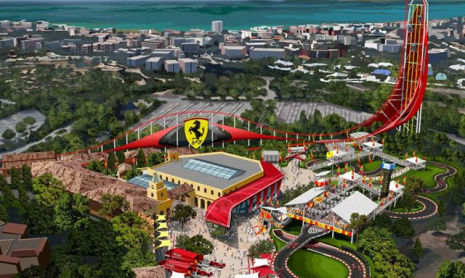 Следующий тематический парк Ferrari будет построен в Америке