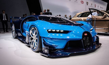 Bugatti Vision GT возможно самый хорошо звучащий автомобиль из видео-игры
