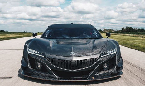 Тизер карбонового Acura NSX GT3 с великолепным звучанием
