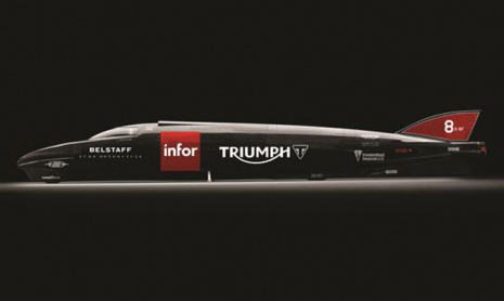 Профессиональный мотогонщик хочет разогнаться до 640 км/ч