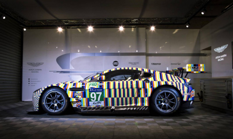 Aston Martin показал Vantage GTE Le Man Art Car