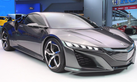 Acura NSX Concept открывает свои двери