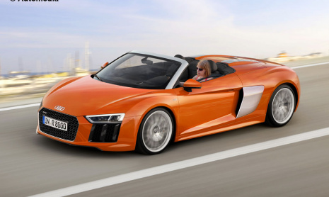 Визуализация 2016 Audi R8 в кузове Spyder