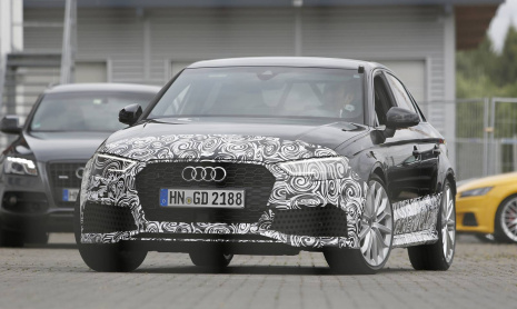 2017 Audi RS3 Sedan - шпионские снимки